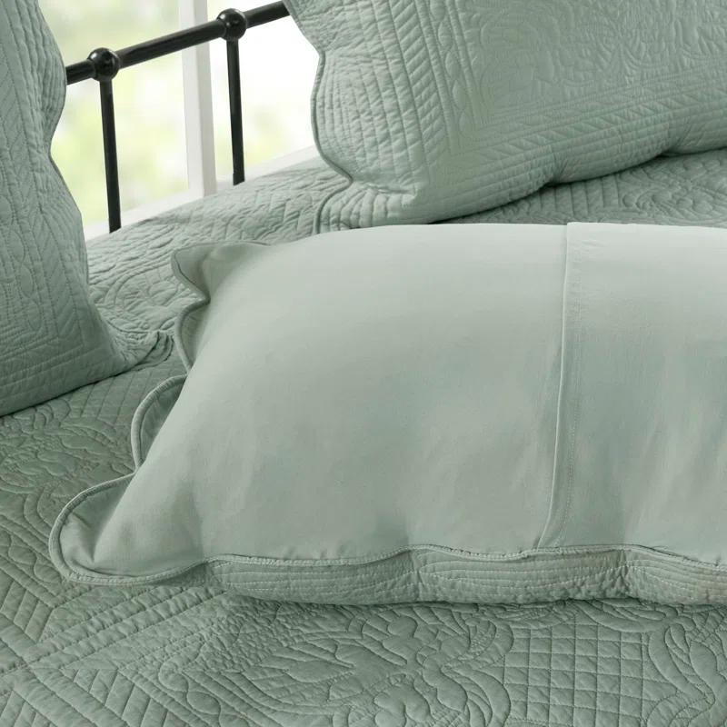 Madison Park Tuscany 6 Piece Reversible Scalloped Edge Daybed Cover Set