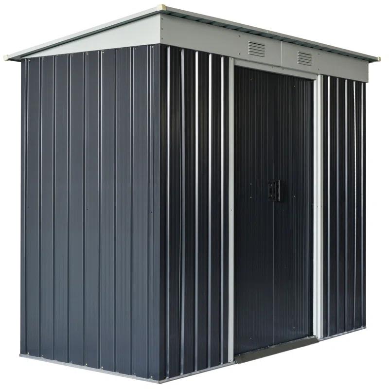 Outsunny 85.5" W x 48" D Storage Shed