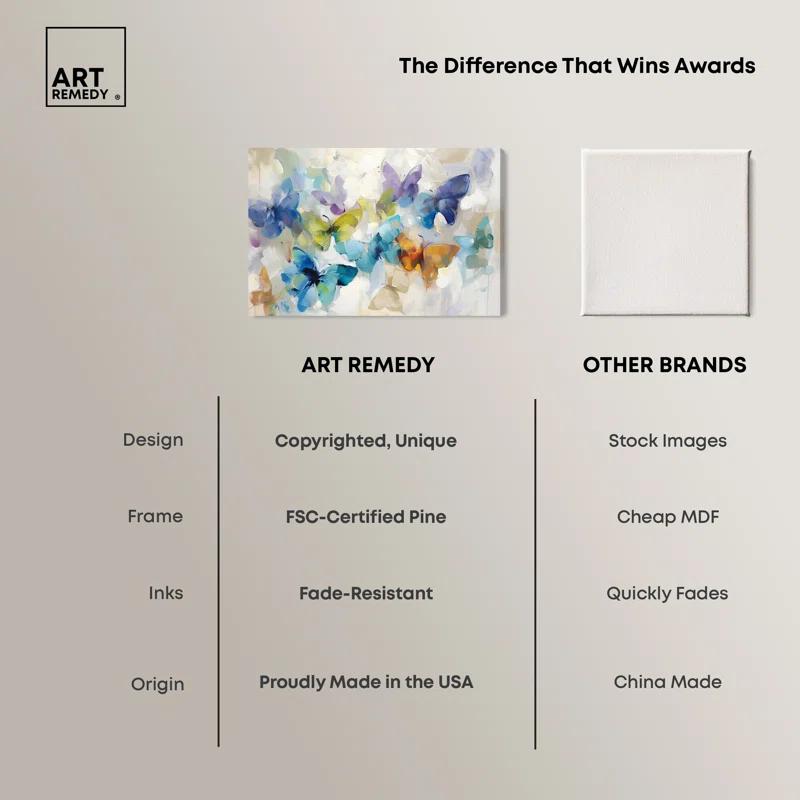 Art Remedy Fluttering Butterflies