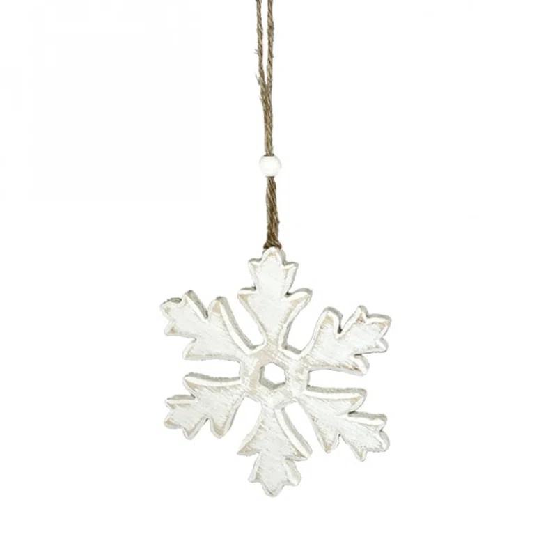 The Holiday Aisle® Wooden Snowflake Ornament