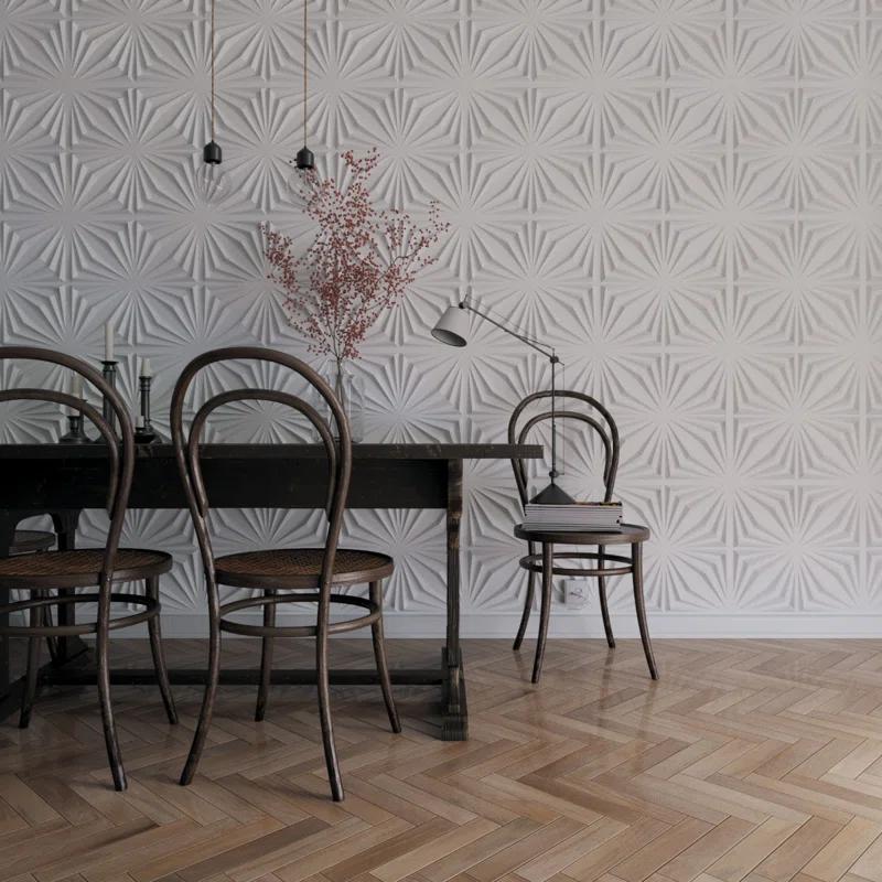 Ekena Millwork Asher EnduraWall Decorative 3D Wall Panel (Set of 12)