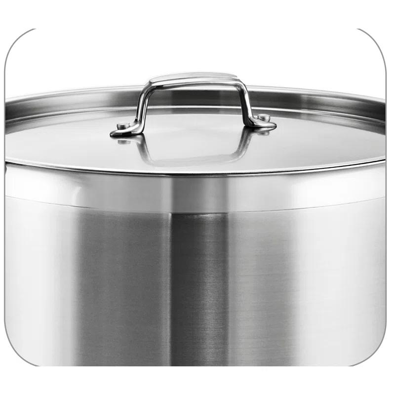 Tramontina Gourmet Aluminum Stock Pot with Lid