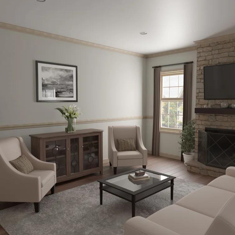 Ekena Millwork WM48 3 3/8"H x 2 5/8"P x 4 1/4"F x 96"L Americraft Solid Hardwood Stain Grade Crown Moulding