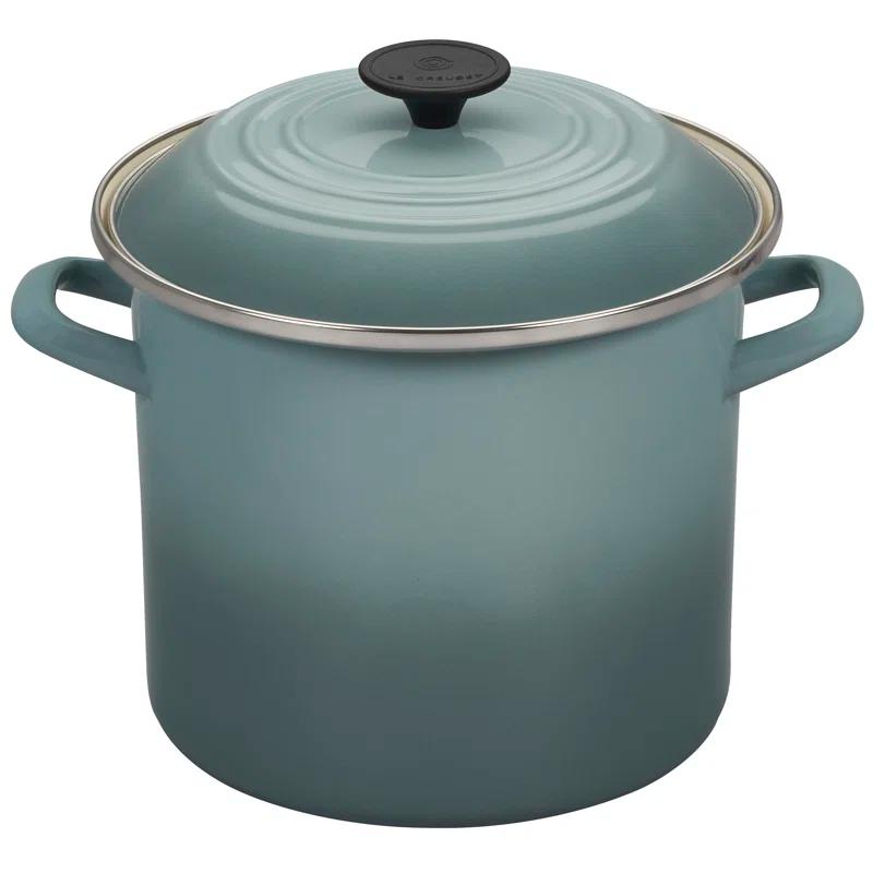 Le Creuset ® Sea Salt 8-Qt. Enameled Stockpot
