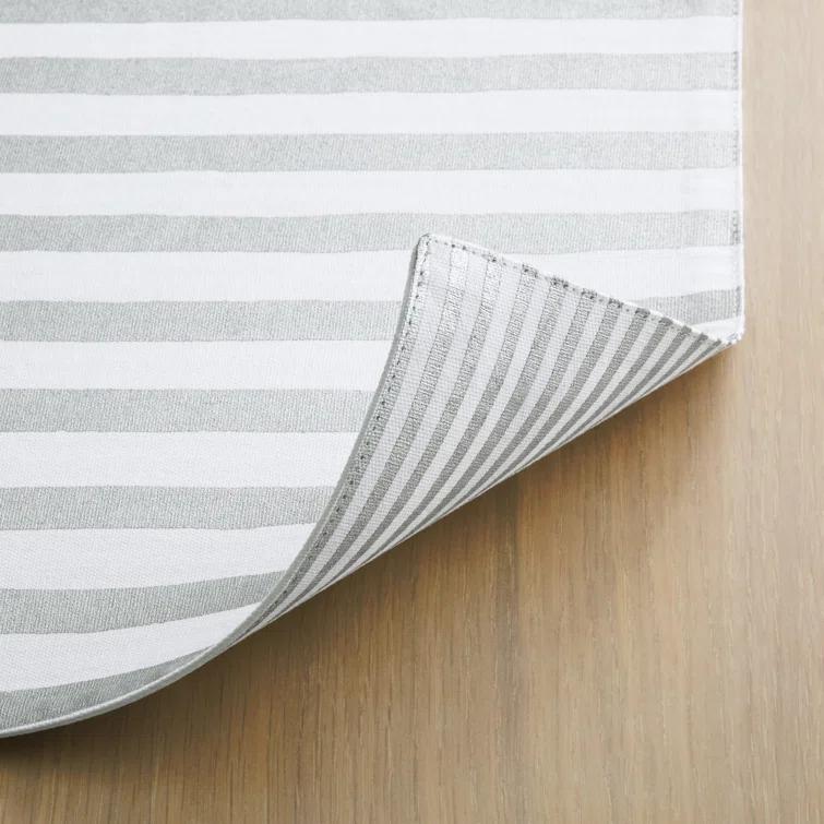 kate spade new york KATE SPADE NEW YORK Hand Painted Shirting Stripe 4-Pack Placemat Set 13”x19” (Set of 4)