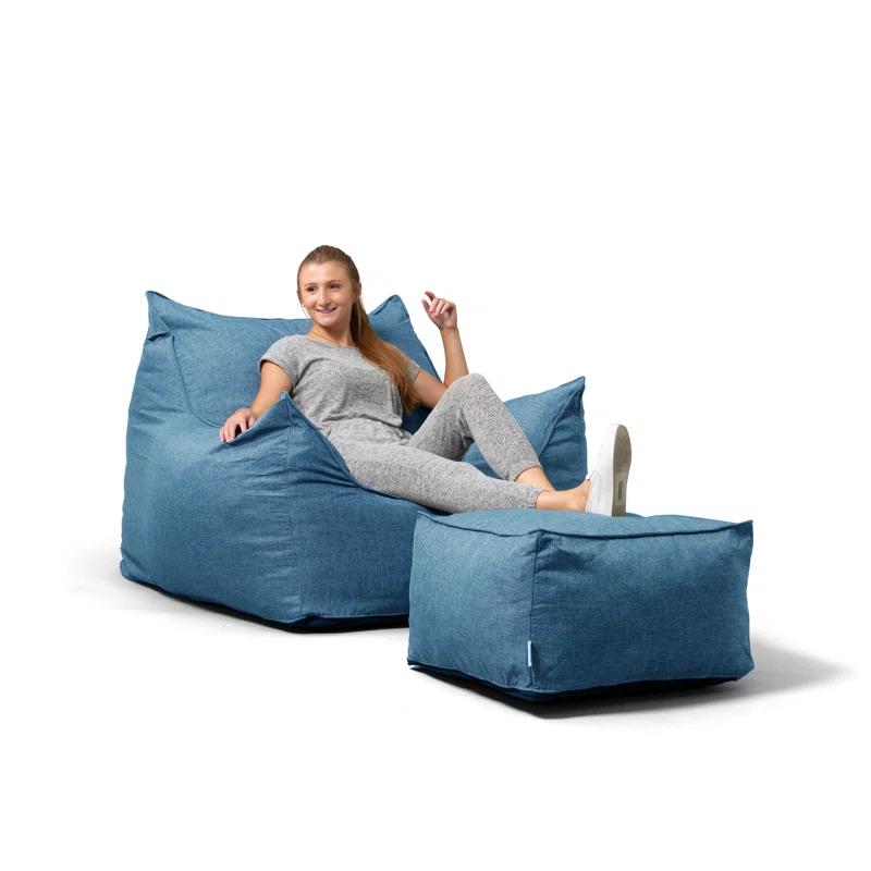 Big Joe Upholstered Pouf