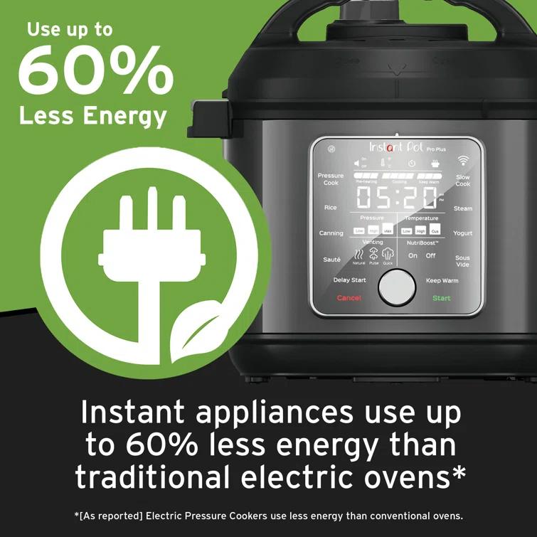 Instant Pot ® 6-Quart Pro Plus ™ Smart Pressure Cooker