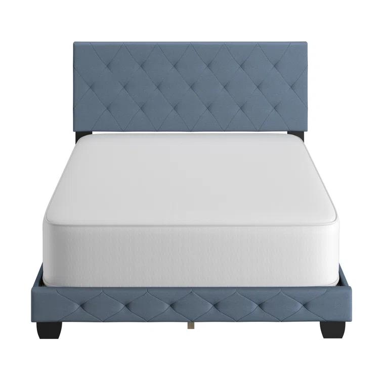 Boyd Sleep Boyd Sleep Chloe Linen Upholstered Bed Frame with Adjustable Headboard, Sturdy Wood Slat System, No Box Spring Required