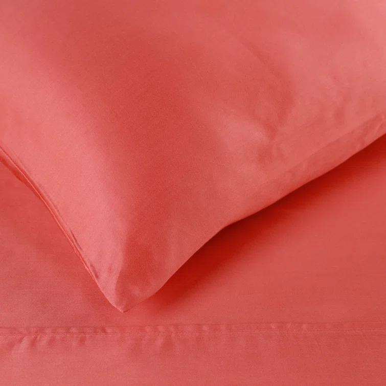 Superior Egyptian Cotton 300 Thread Count Solid Deep Pocket Bed Sheet Set