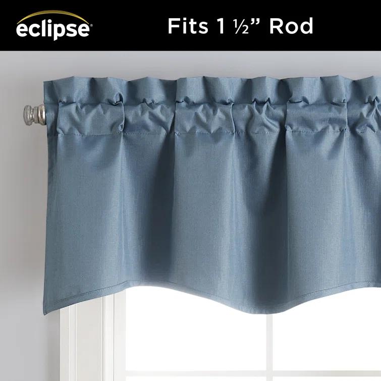 Eclipse Kendall Scalloped 42'' W Window Valance