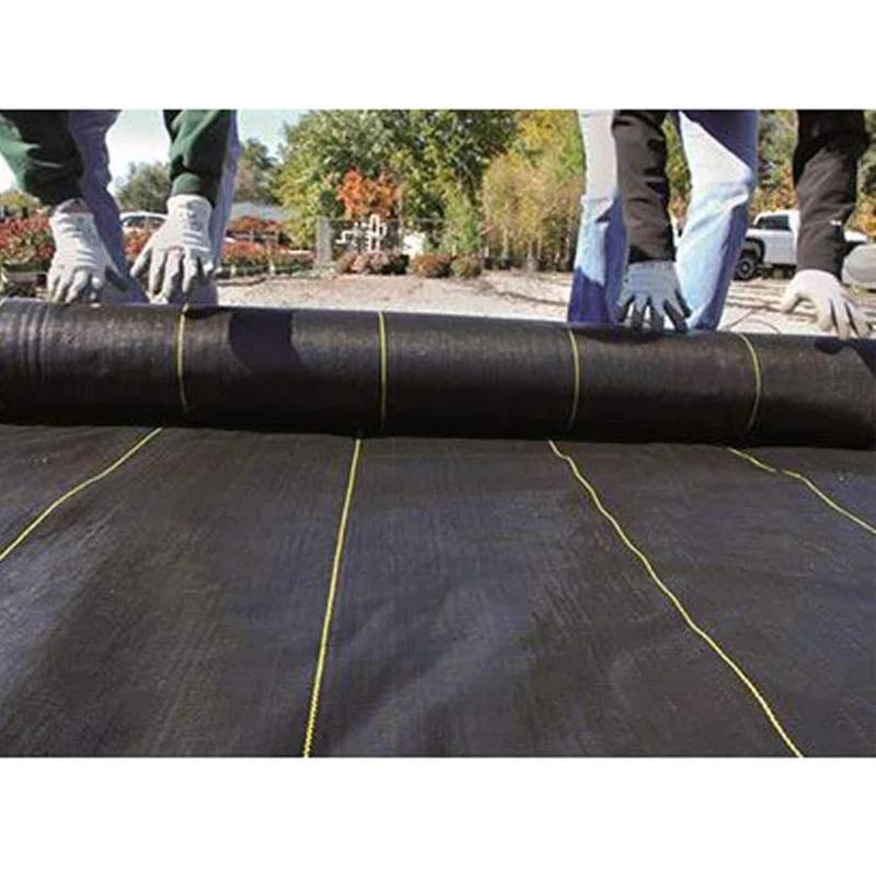 DeWitt Company, Inc. DeWitt Sunbelt Woven Weed Barrier Landscape Fabric Ground Cover (Set of 2)