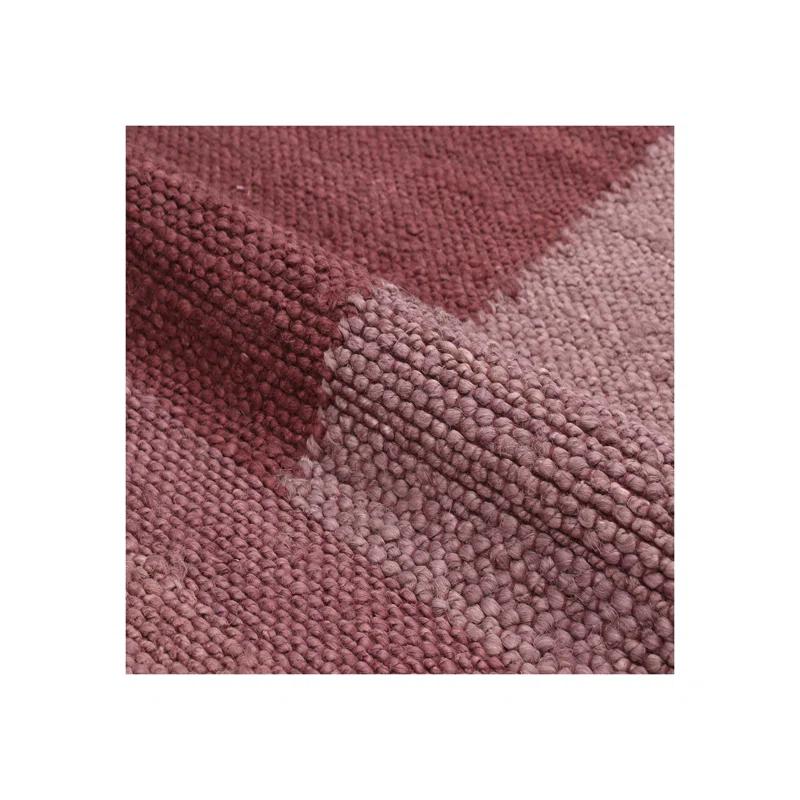 LOOMY Merlot Jute Hand Woven Rug