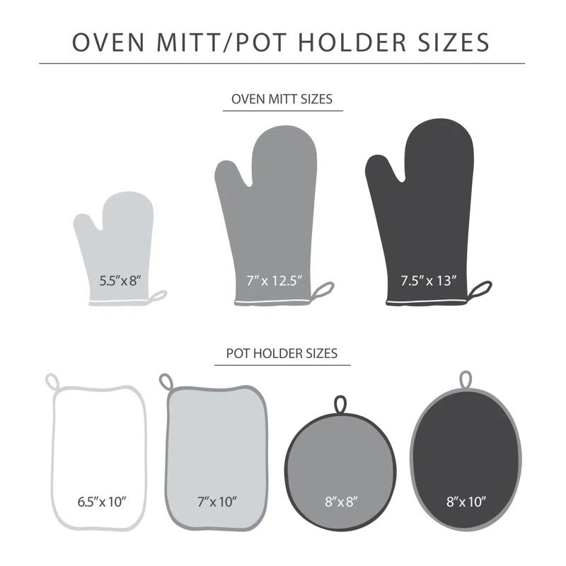 KitchenAid® KitchenAid Asteroid Solid Textured Mini Oven Mitt (Set of 2)
