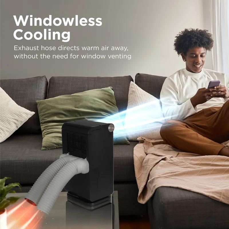 BLACK+DECKER 3-in-1 Personal Portable Air Conditioner, Portable Fan & Dehumidifier, Windowless Air Conditioner