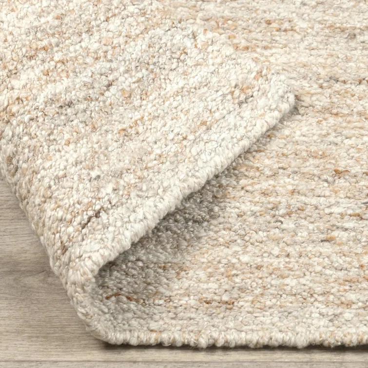 Villa by Classic Home Blythe Hand Woven Performance Natural Fabric Rug