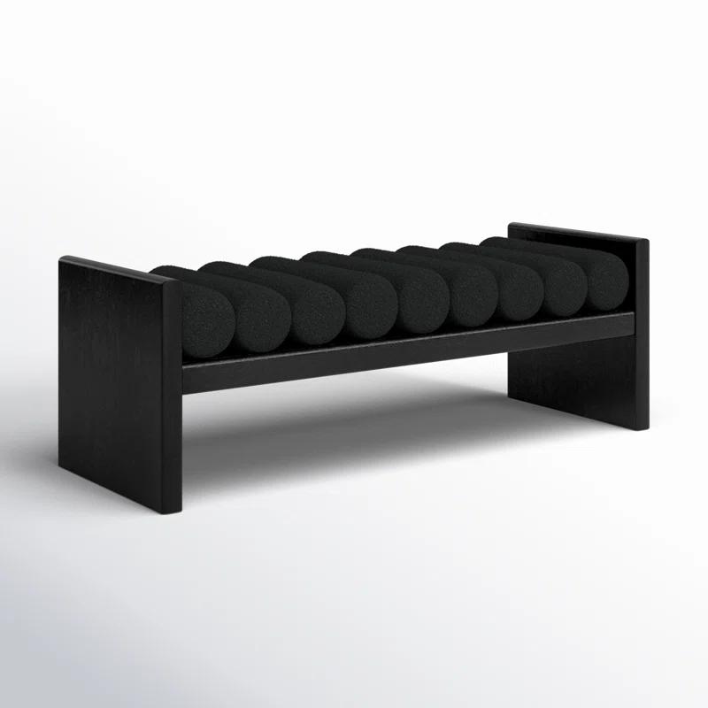 Reeves Boucle Wood Bench