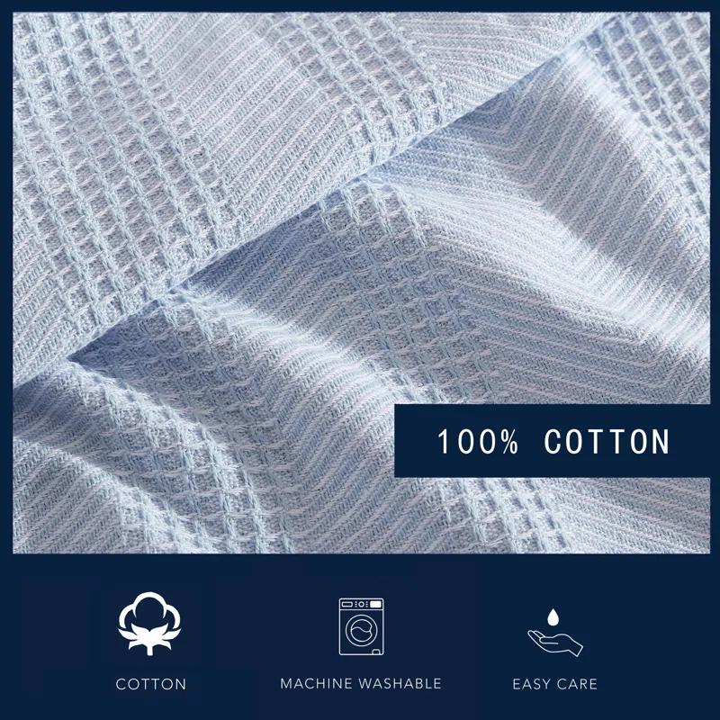 Nautica Nautica Chevron Stripe Cotton Blanket