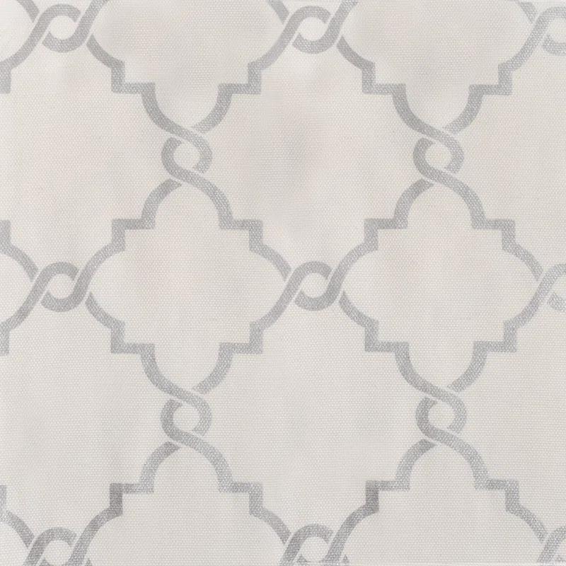 Madison Park Fretwork Print Grommet Top Single Window Curtain Panel