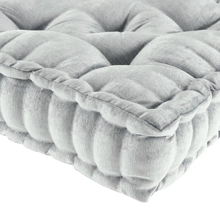 Intelligent Design Azza Poly Chenille Square Floor Pillow Cushion