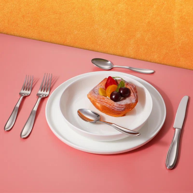 TABLE 12 TABLE 12 Stainless Steel Flatware Set - Service for 4