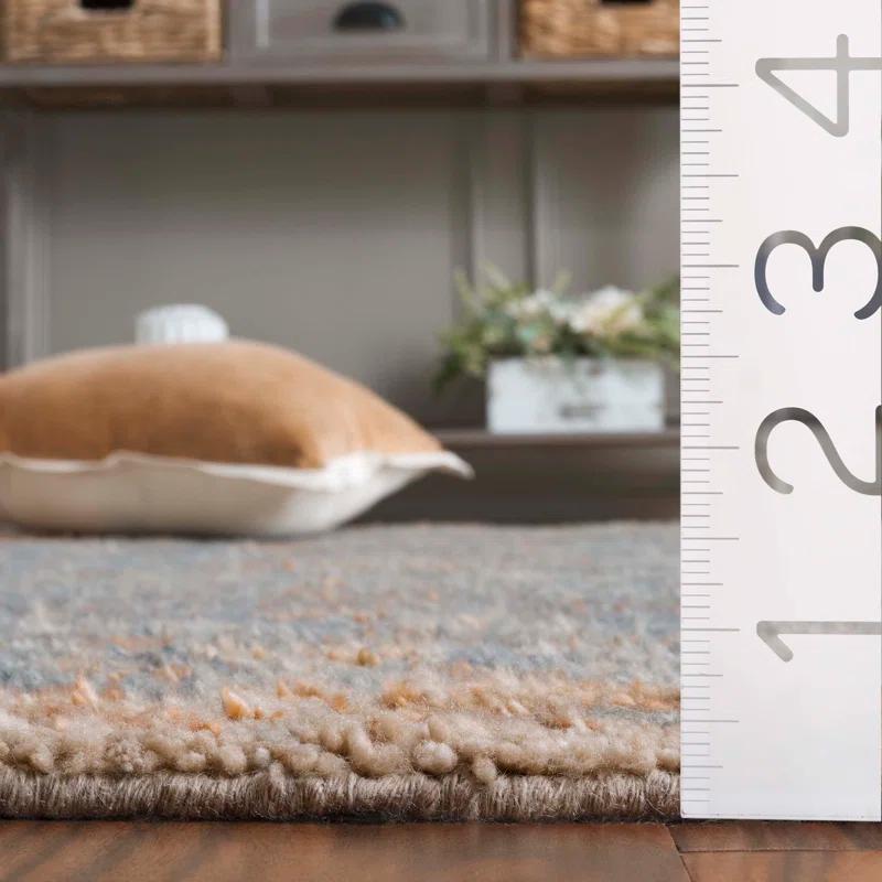 Bungalow Rose Rheya Hand Knotted Wool Pile Oriental Rug