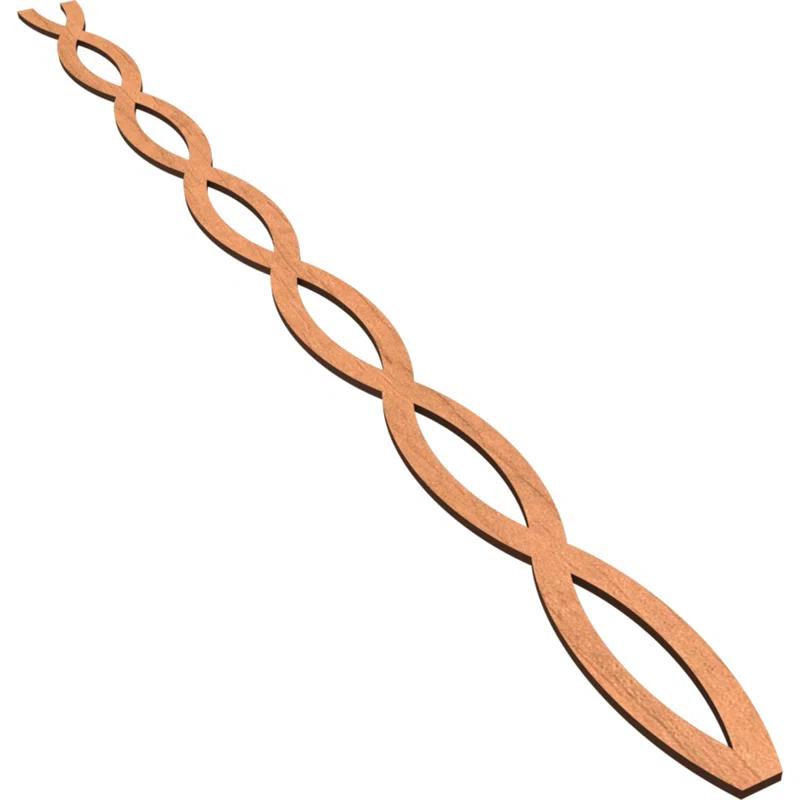 Ekena Millwork Rakaia Adjustable Wood Decorative Slat Wall Panel Kit