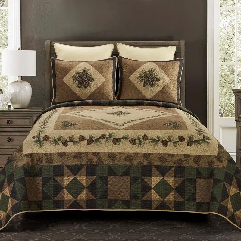 Donna Sharp Antique Pine Antique Pine Quilt Set
