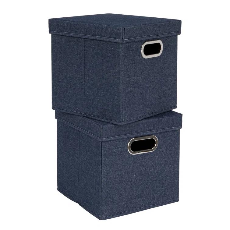 Household Essentials Household Essentials Fabric Bin (Set of 2)