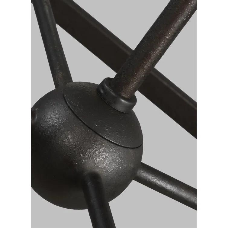 August Grove® Lilo 4 - Light Dimmable Lantern Geometric Chandelier