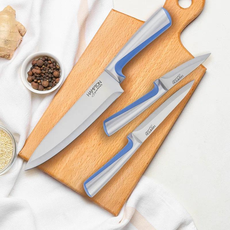 Hampton Signature Orion Blue 14 Piece Cutlery Block Set