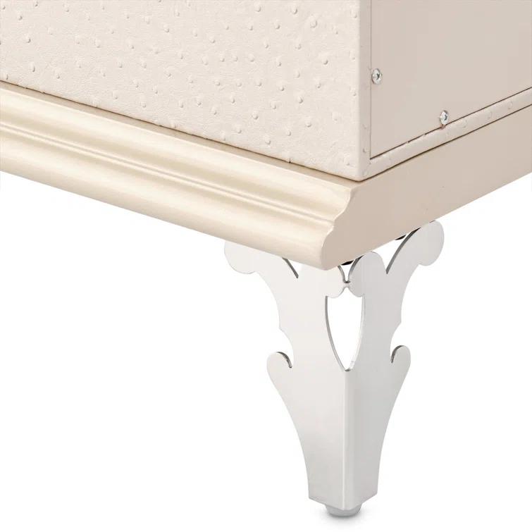 Hollywood Loft Upholstered Nightstand
