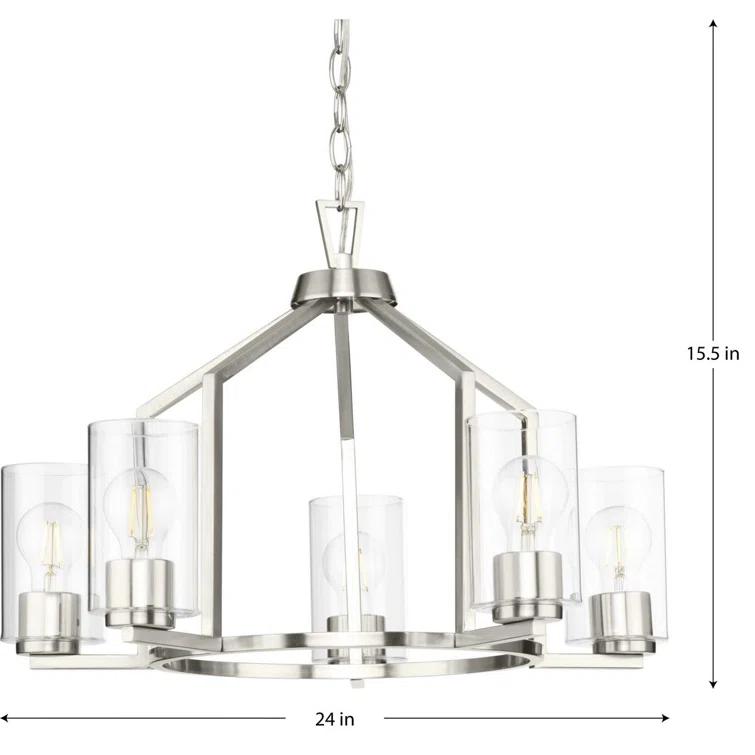 17 Stories 5 - Light Dimmable Geometric Chandelier