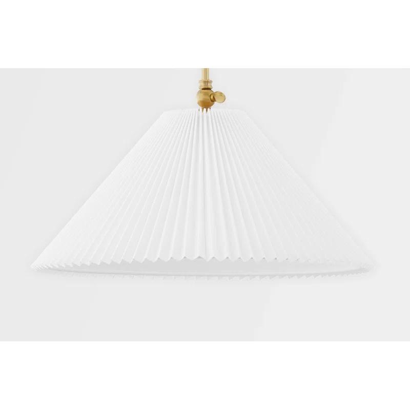Elyna Plug-In Sconce - Antique Brass