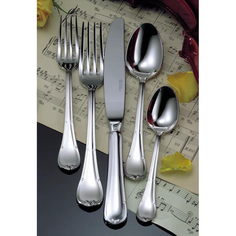 Oneida Donizetti Oval/Dessert Spoons by Sant' Andrea (18/10) (Set of 12)