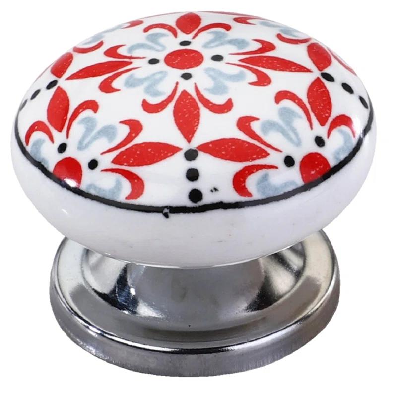 Mascot Hardware Fleur De Lis 1 1/2" Flat Cabinet Knob | Wayfair