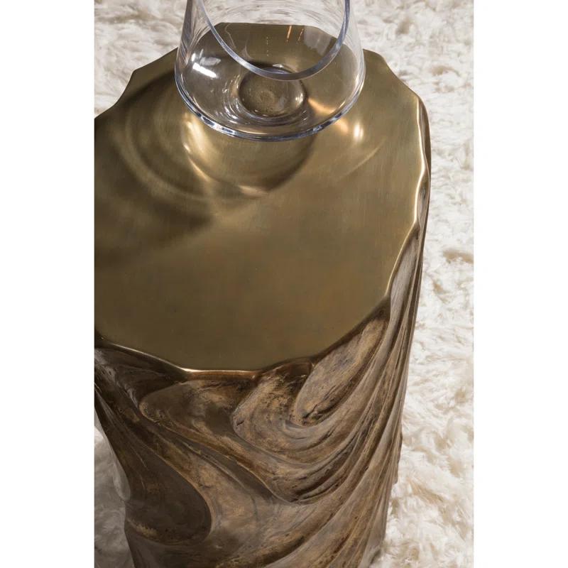 Artistica Home Signature Designs Catalan Oval Drum Table