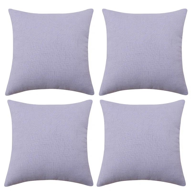 Deconovo Reversible Pillow Cover (Set of 4)