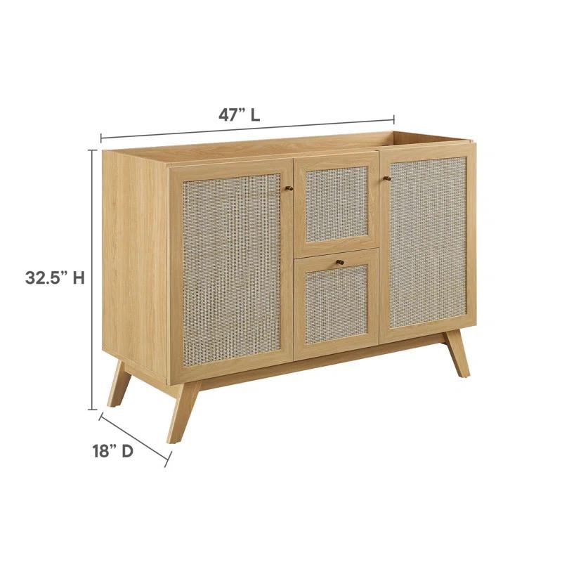 Modway Modway Soma 47'' Double Bathroom Vanity Base Only