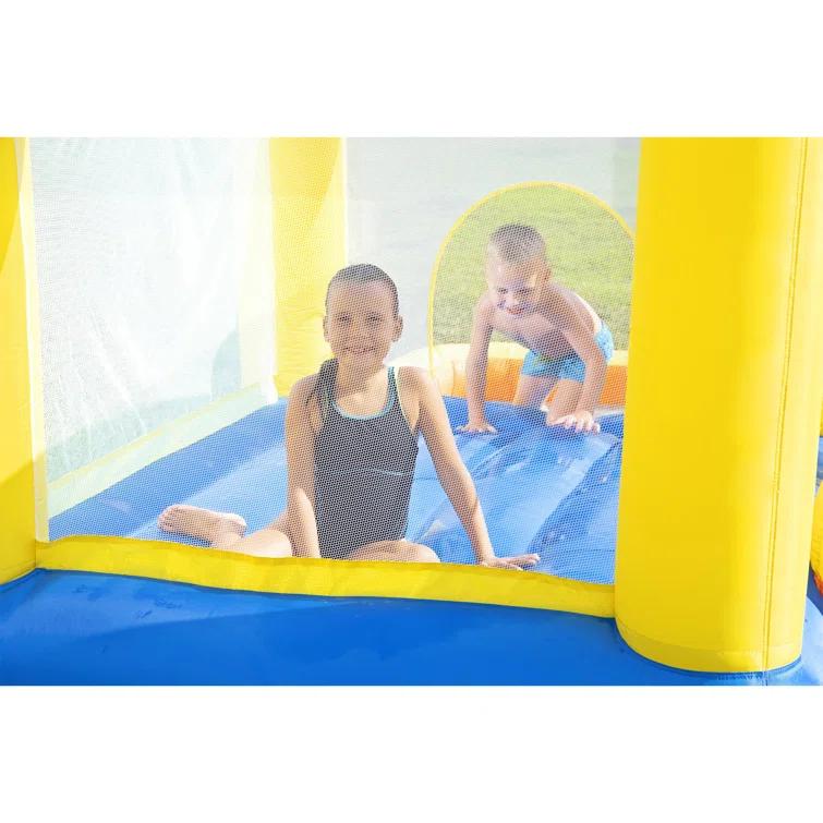 Bestway Bestway H2OGO Beach Bounce Kids Inflatable Outdoor Water Park with Air Blower