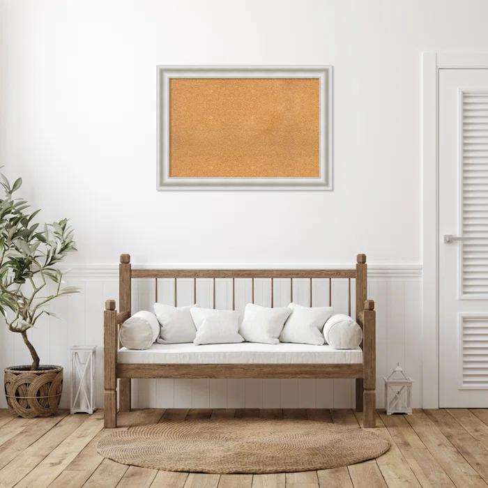 Amanti Art Parlor Wall Cork Small Bulletin Board