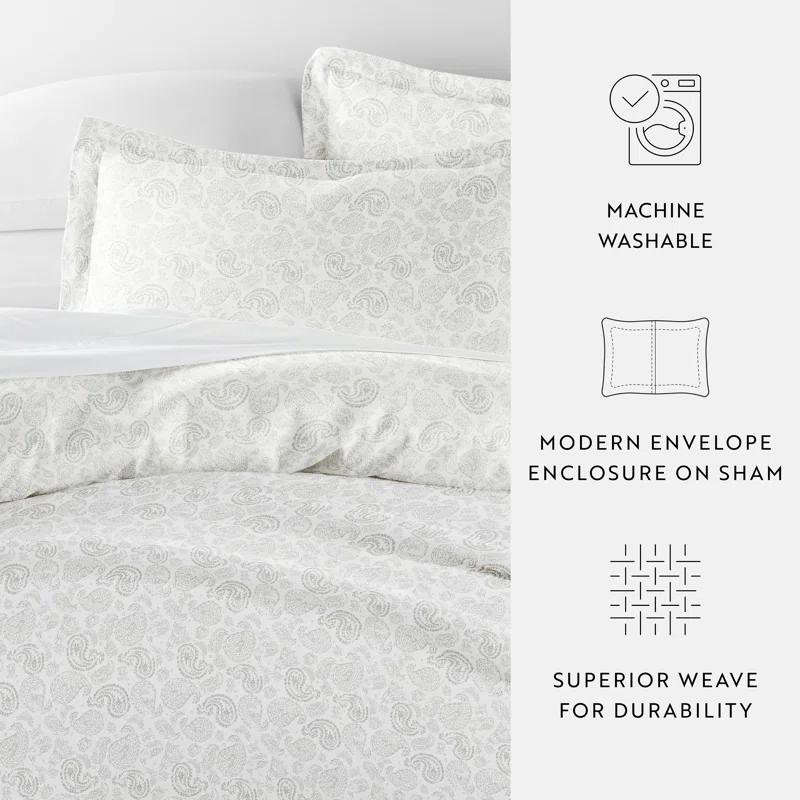 Becky Cameron™ Modern & Contemporary Paisley Duvet Cover Set
