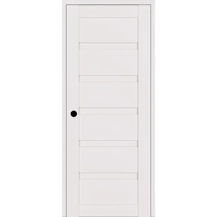 Belldinni Louver DIY-FRIENDLY Paneled Manufactured Wood Airflow Single Prehung Interior Door