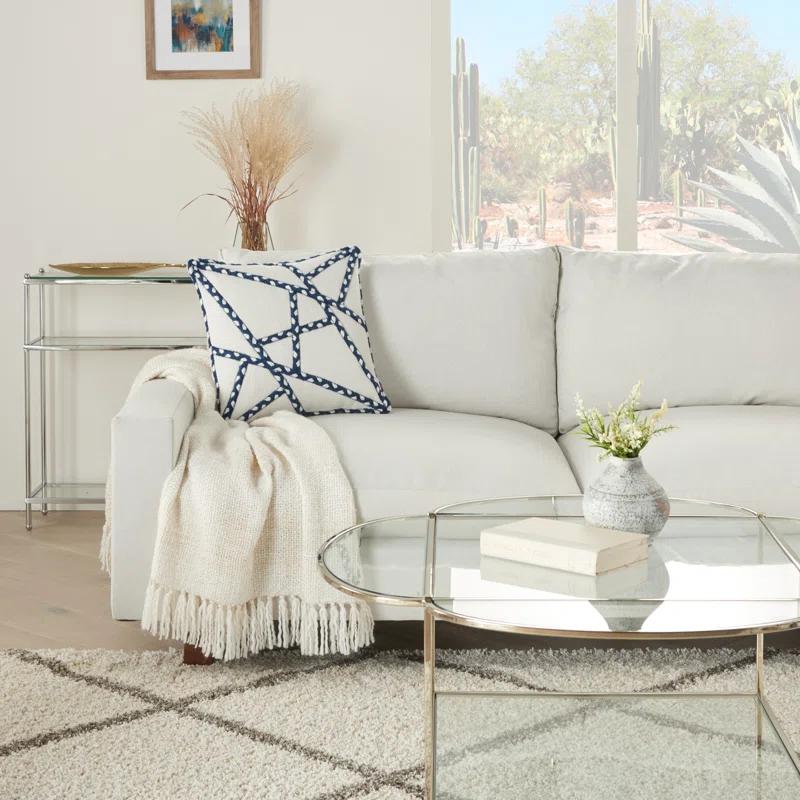 Mina Victory Geometric Indoor/Outdoor Throw Pillow