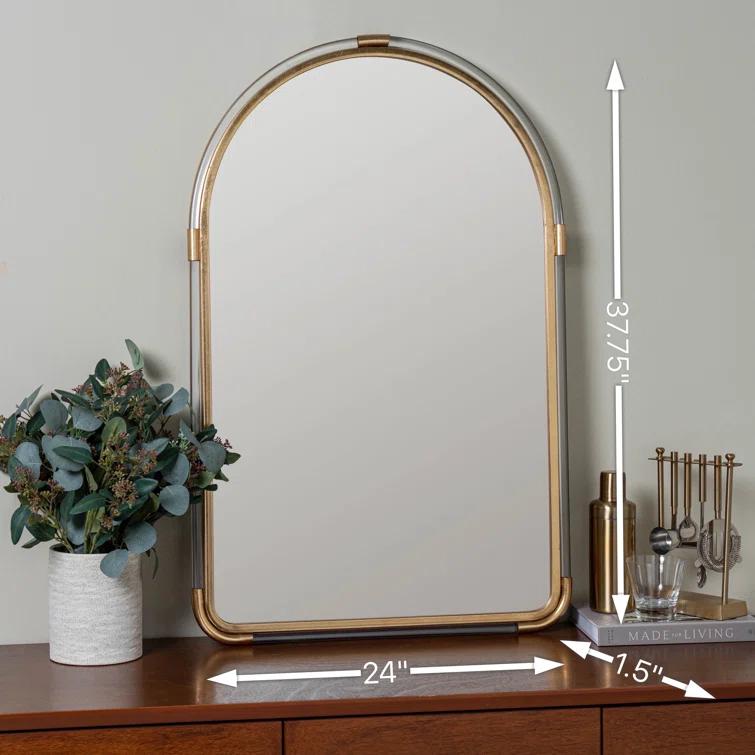 Antoinette Metal Flat Mirror