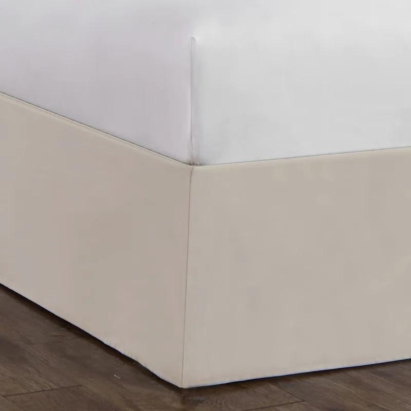 Fresh Ideas Pleated Wrinkle Resistant Wrap Around Bed Skirt
