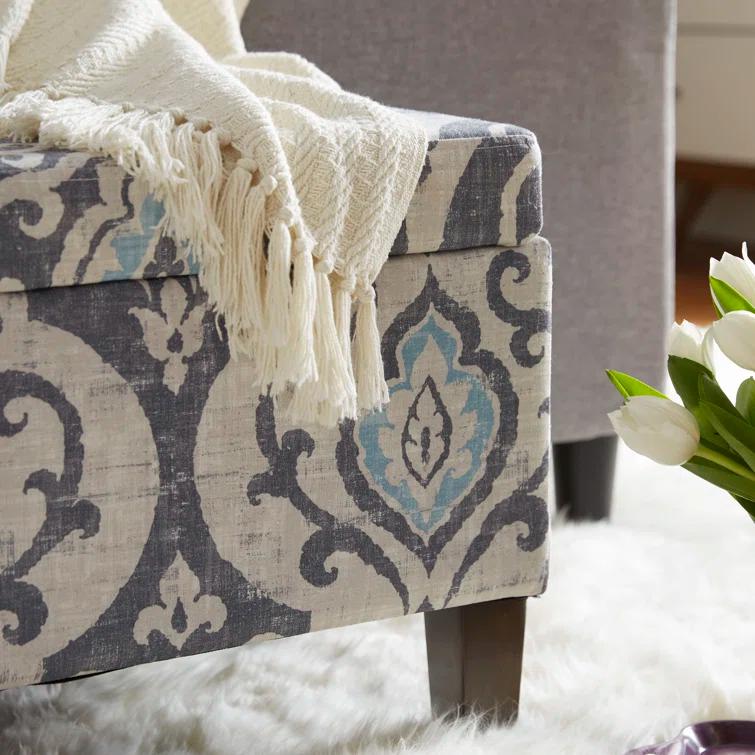 Ophelia & Co. Chantrell 36" Wide Large Decorative Storage Bench