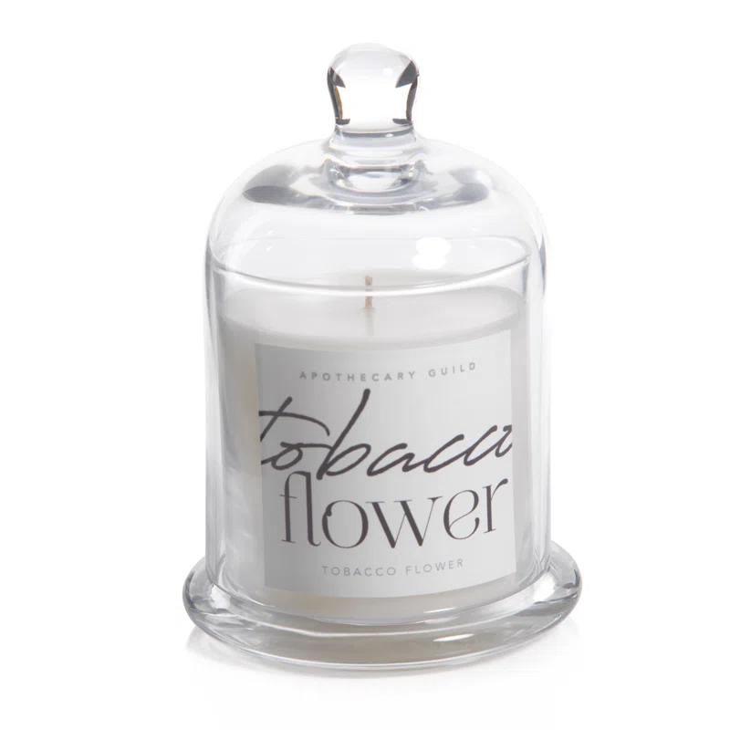 Zodax Tobacco Flower Scented Jar Candle