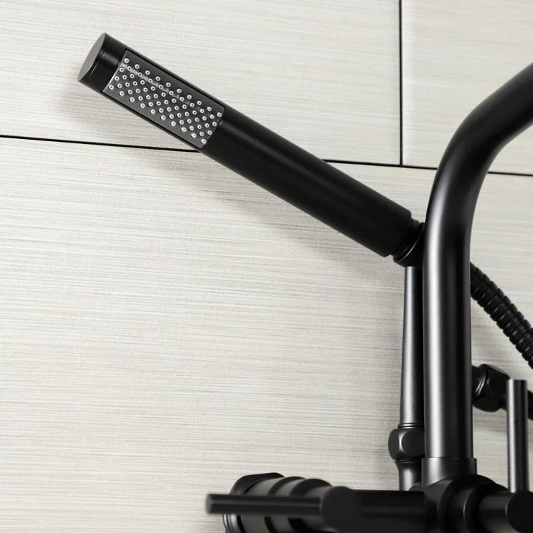 Kingston Brass Kingston Brass Concord Wall Mount Clawfoot Tub Faucet AE8457DX