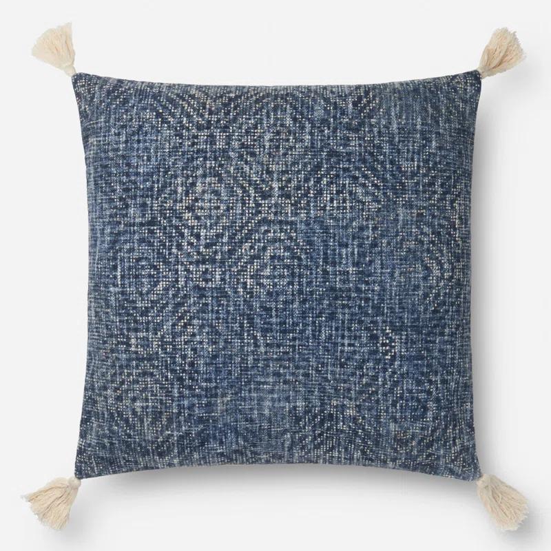 Tassels Cotton Throw Pillow