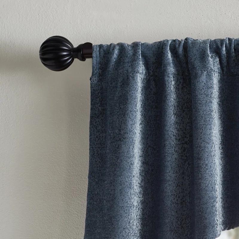 Martha Stewart Martha Stewart Naples Chenille 72" x 28" Window Valance